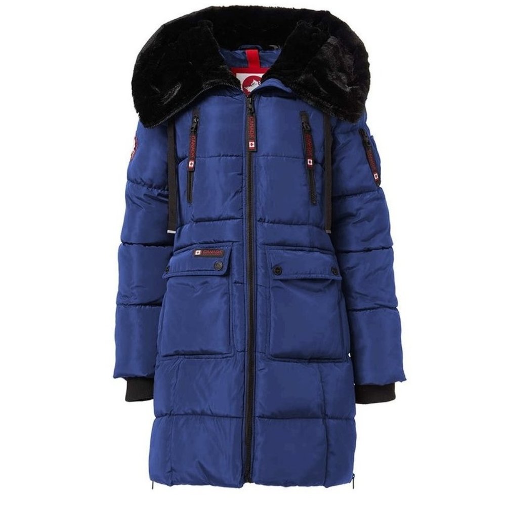 Canada Weather Gear | Midnight Sherpa-Lined Hooded Parka - Women